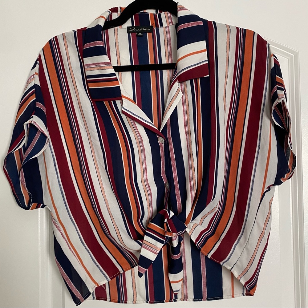 Striped Button-up - Picture 2 of 3
